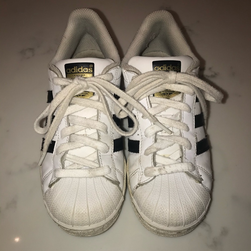 Adidas girl’s Superstars